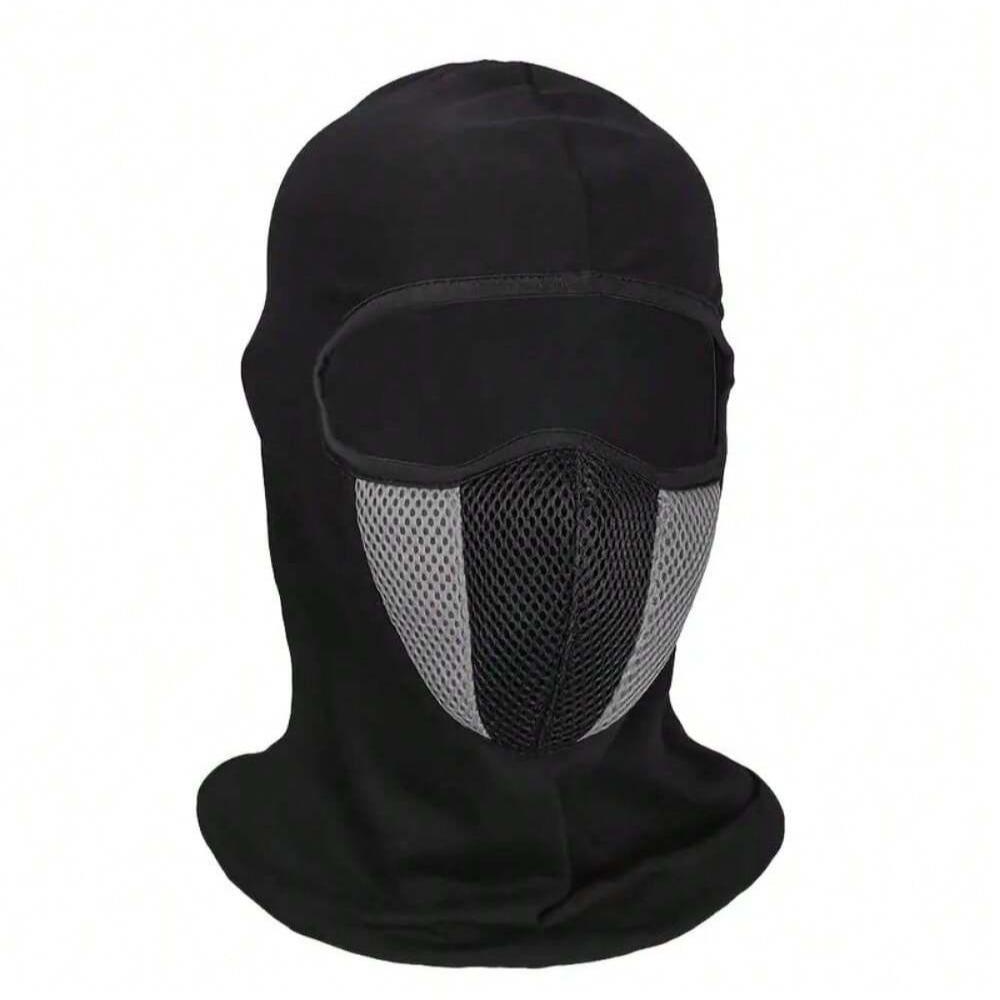 Black Motorcycle Face Mask Moto Balaclava Winter Mask Face Shield Cycling Motorcycle Mask for All Seasons,12 Colors