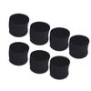 7 Pcs Speaker Port Tube Sponge Plug 72mm Diameter 60mm Height Speaker Guide Tube Bass Duct Sponge Bu
