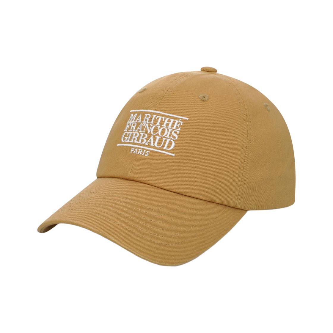Marithe Francois Girbaud Small Classic Logo Cap Camel ONE SIZE коричневый