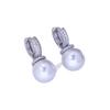 Korean High-End Exquisite Pearl Zirconia Ear Cuff - Elegant & Fashionable Light Luxury Earrings
