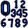 40 Zoll Dunkelblau Zahlen Folienballon 0-9 Digital Globos Kinder Geburtstagsfeier Dekoration Babyparty Spielzeug Kinder Abschlussgeschenke