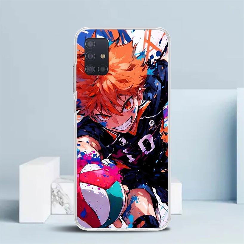 Haikyuu Oya Volleyball Anime Phone Case For Samsung Galaxy A52 A32 A22 A12 A51 A50S A30S A10S Note 20 Ultra 10 S10 Plus A31 A20