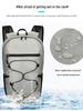 Lightweight Waterproof Folding Backpack for Outdoor Activities - Double Shoulder, Large Capacity
