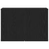 TV Stand in Black Oak Finish 60 x 30 x 41 cm Particleboard