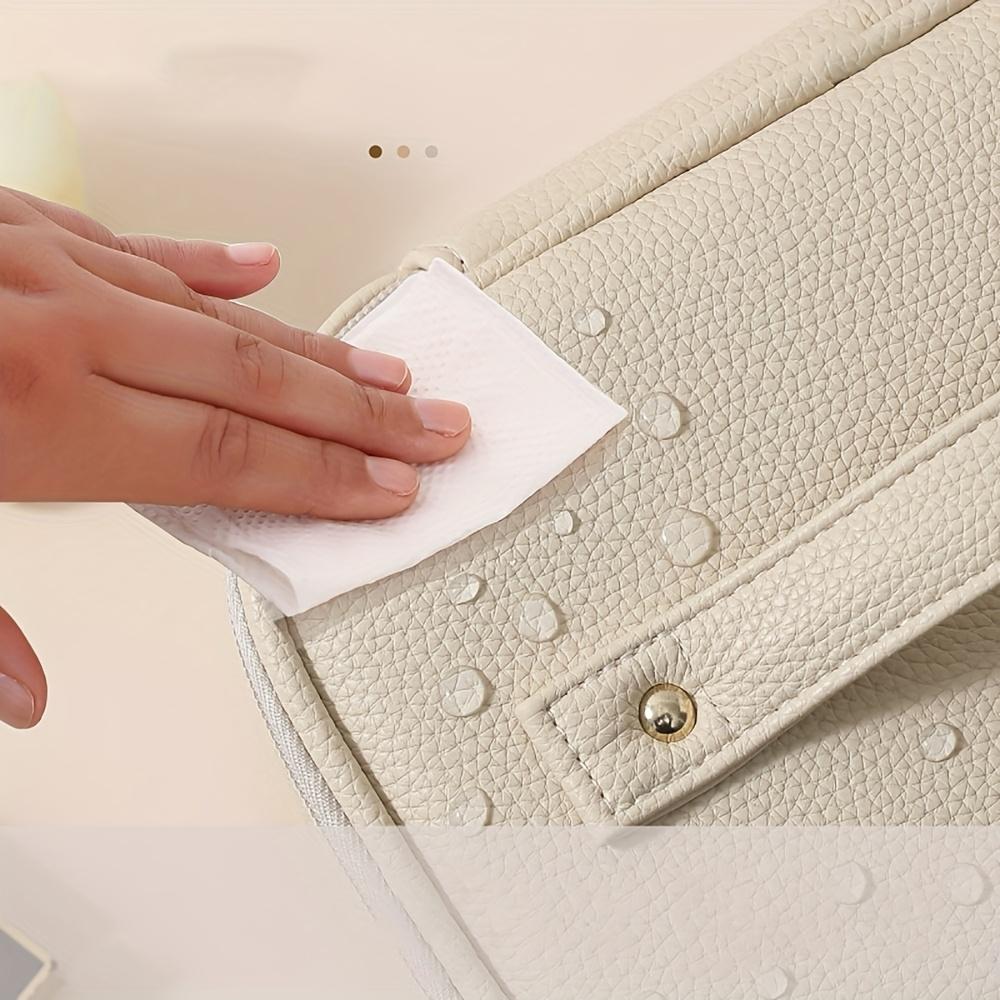 Portable Makeup Bag with Compartments for Organizing Toiletries, Perfect for Travel