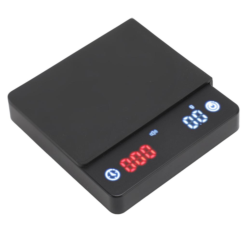 Coffee Scale Mini Rechargeable Portable Digital Coffee Scale with Timer Removable Silicone Pad for