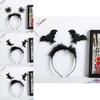 Halloween Bat Spider Festival Headpiece With Magic Wand Props For Kids Costume And Celebration