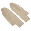 1 Pair Front Door Panel Armrest Cover Microfiber Leather Car Interior Accessories Replacement for CRV 2007‑2011Beige
