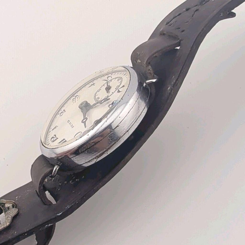 Used Pre-war SEIKO Seikosha Morris Type 10 Hand-winding Sub-second Working Antique