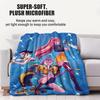 K-Pop Demon Hunters Fan Gifts Blanket Anime Flannel Throw Blanket Suitable Home Leisure Camping Travel Multifunctional Blanket