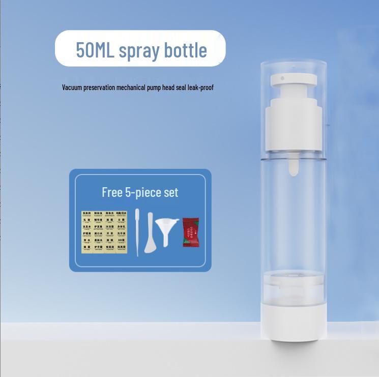

Travel Vacuum Cosmetic Bottles Set: Spray & Lotion Dispensers