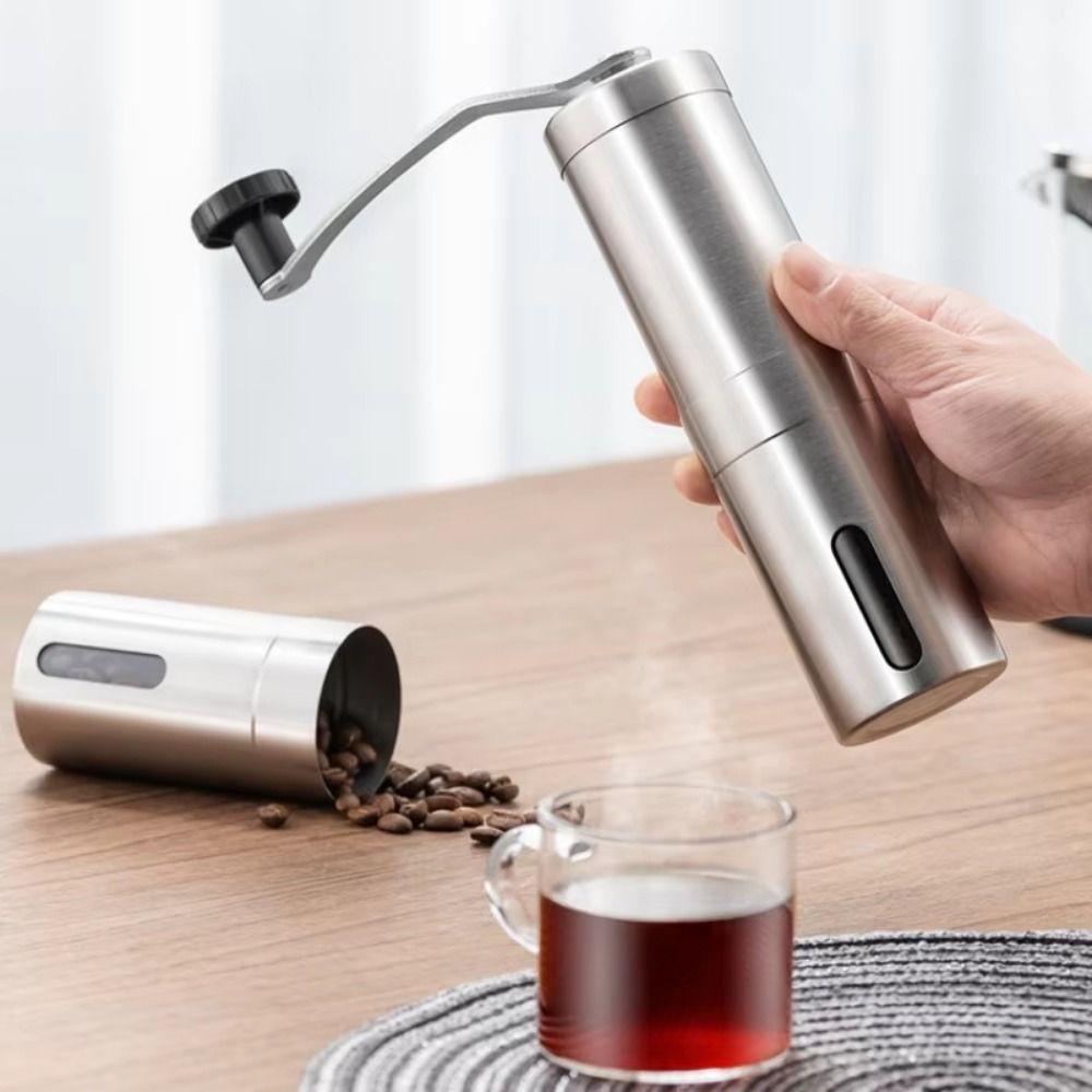 Adjustable Hand Coffee Mill Handmade Manual Coffee Grinder  Coffee Accessories