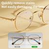 Ultrasonic Cleaner for Glasses Jewelry Contacts Dentures - Professional Home Care 40KHz High Frequency Deep Cleaning Sanitizer