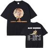 Alex Warren Global Tour 2025 T Shirts You'll Be Alright Kid World Tour T-shirts Men's Hip Hop Harajuku Streetwear Cotton T-shirt