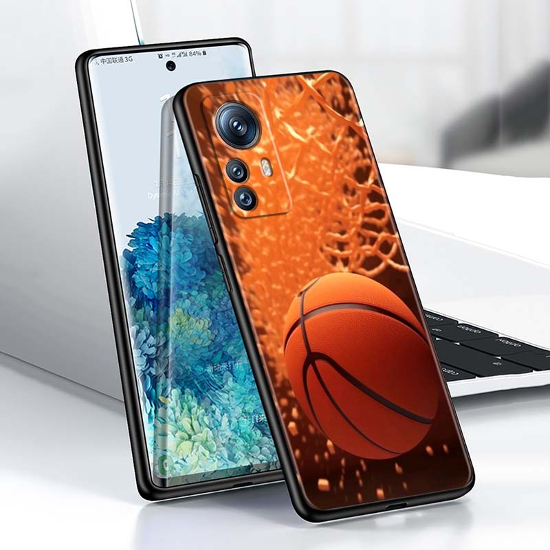 Sports basketball cool For Xiaomi Mi 15 14 13 13T 12 12T 12S 11 11i 11T Pro Ultra Lite 5G Black Soft Phone Case