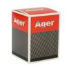 Ager Oval Power Filter 54mm Plated 4 Pack