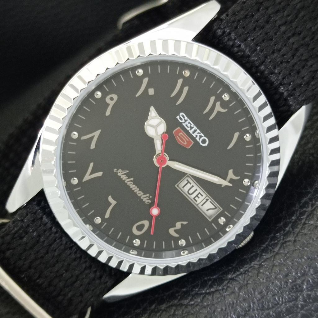 

AUTOMATIC VINTAGE REFURBISHED SEIKO 5 6309A JAPAN MENS ARABIC WATCH a441426-5 Sk-a441426