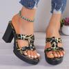 2025 summer Women Fashionable versatile High Heels Sandals New Simple Casual comfortable Wedge Women Slippers Sexy women shoes