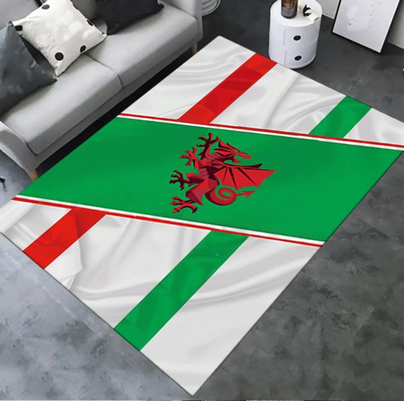 Y Ddraig Goch Carpet Rug For Living Room Bedroom Home Sofa Decorationkids Play Nonslip Floor Mat