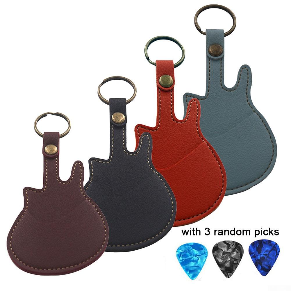 

Guitar Pickup Holder Black Brown Three Guitar Paddles