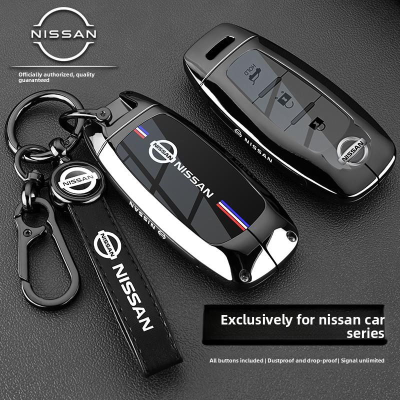 3 4 Buttons Remote Key Case Cover Shell Fob Holder Keychain For Nissan X-trail T33 Qashqai J12 Teana Altima Ariya 2022 2023
