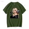 Ava Max HOUSE OF SOLO Signature T Shirt All Size long or short sleeves vintage Washed designer clothes graphic fashion Soft