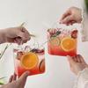 Handbag Shape Cocktail Glass with Straw Wine Juice Glasses Purse Beverage Container Novelty Party Drinkware for Bar Home
