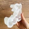 3D Rabbits Candle Holder Silicone Molds Epoxy Resin Molds Ornament Easters Rabbits Candlestick Molds Plasters Molds