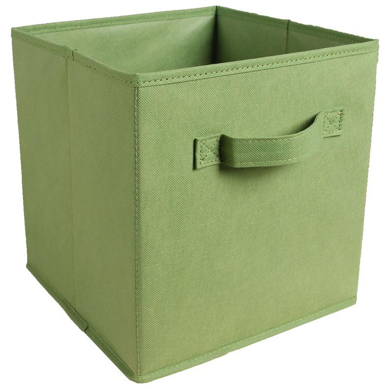 Universal Lidless Foldable Storage Box for Clothes & Toys - Non-Woven Fabric Organizer