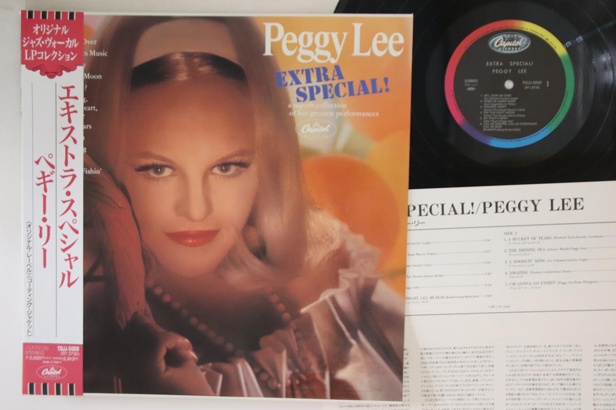 

LP Record PEGGY LEE - Extra Special! TOJJ5909 CAPITOL 1994 Japan Obi Jazz Used