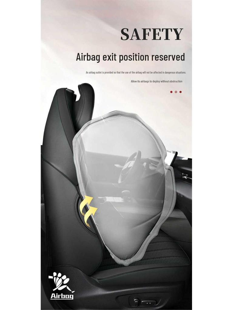 Full-Cover Car Seat Cushions for 2025 Changan Qiyuan A05 - Luxurious and Comfortable.
