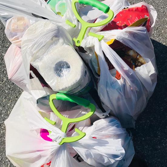 Grocery Bag Carrier Handle Ergonomic Lightweight Multi-Purpose Universal Shopping Garbage