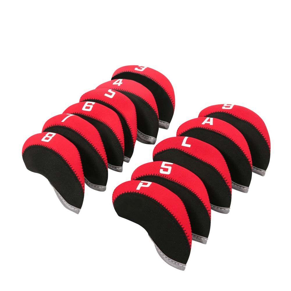 Case Golf Iron Covers Set Golf Headcovers Golf Club Cover Golf Iron Headcover Spider Head Cover