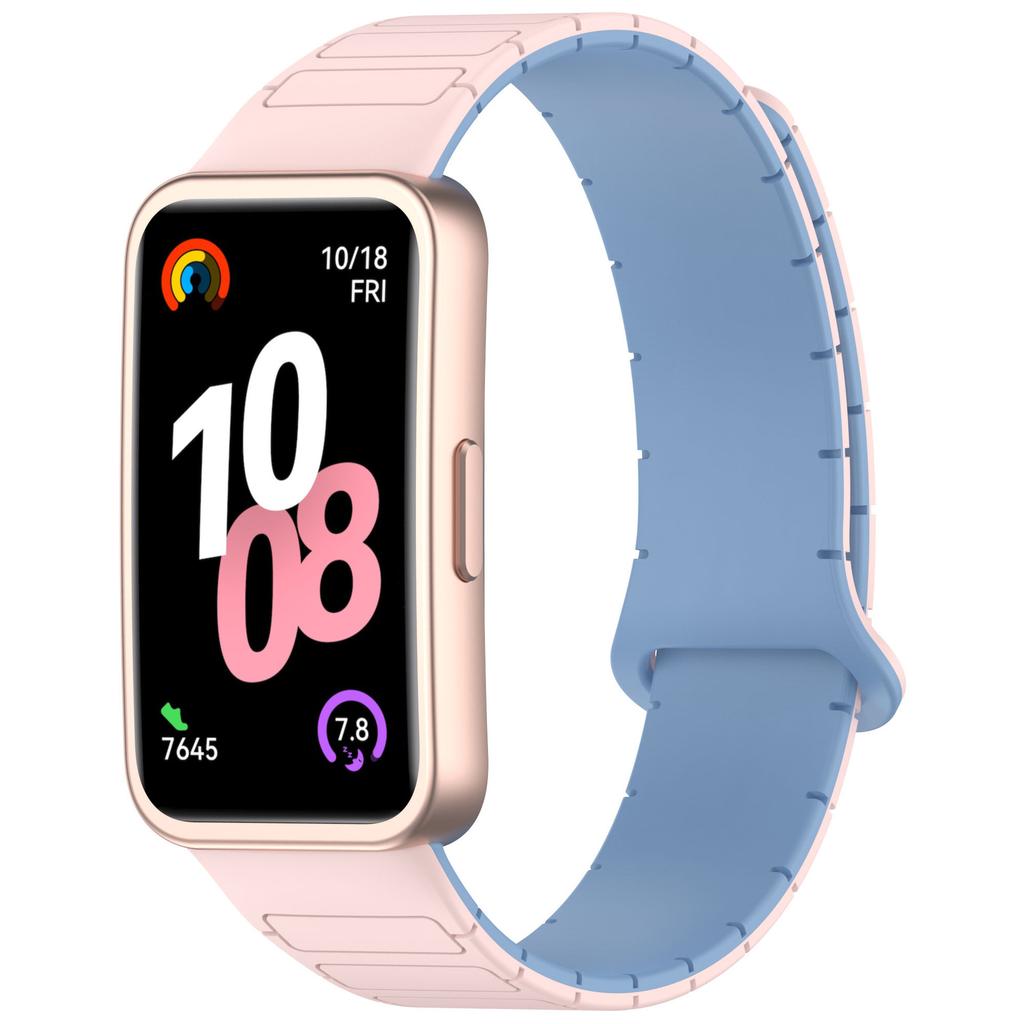 Magnetic Straps for Huawei Band 10 9 8 Strap Accessories Adjuseable Silicone Replacement Bracelet Correa Huawei Smart Band10 9 8