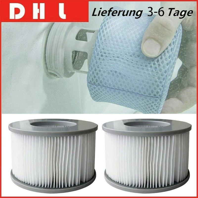 

1/2/4 шт. подходит для всех надувных бассейнов Mspa с горячими источниками, сменные аксессуары для фильтрующих элементов