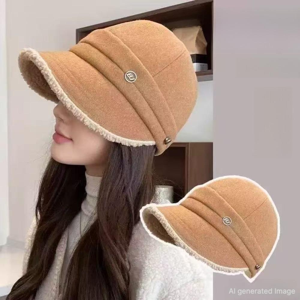 Winter Knit Trapper Hat Fleece Lined Thickened Earflap Beanie Windproof Warm Cold Weather Cap