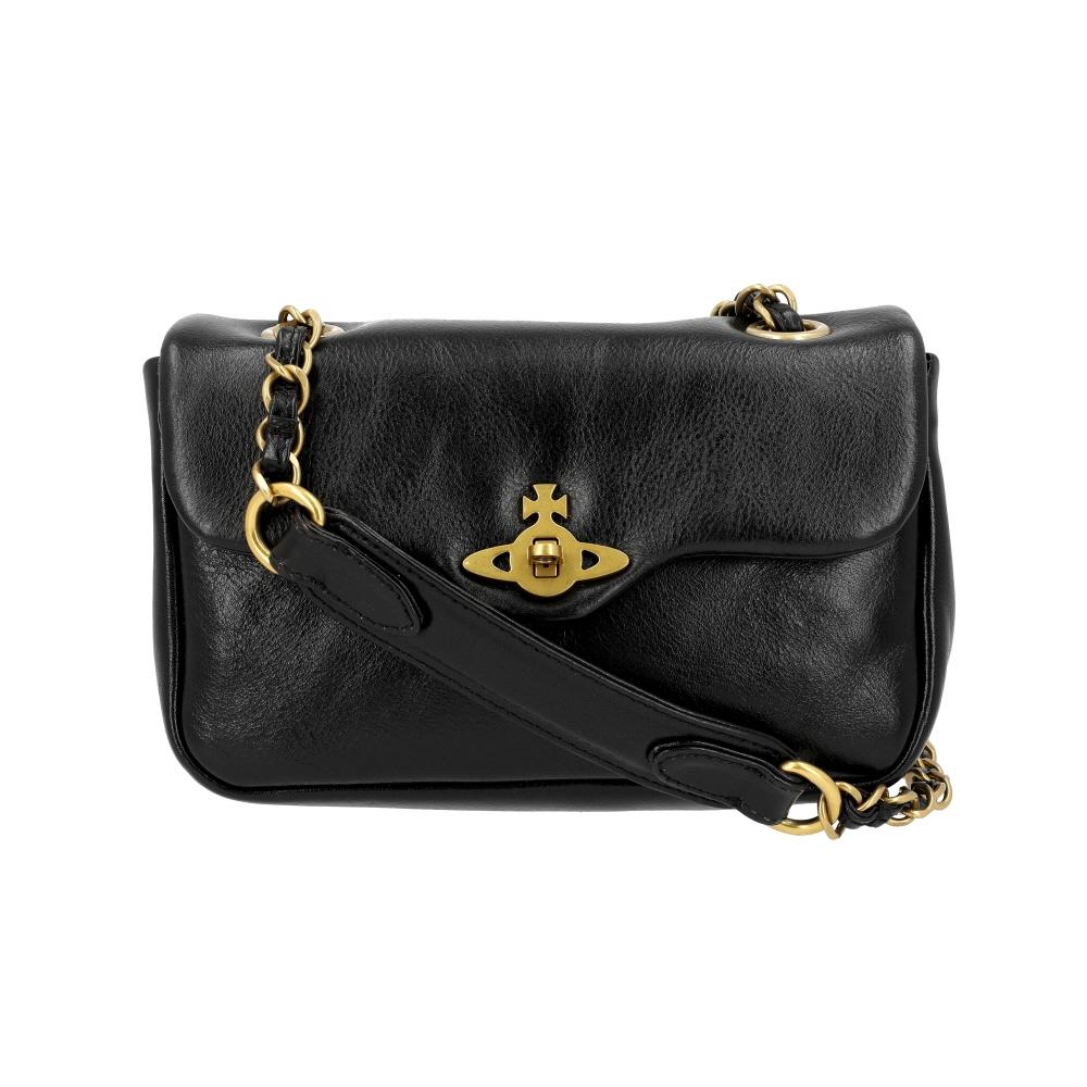 

Vivienne Westwood Anita Polished Chain Shoulder Bag L0067 N401 46030004W L0067 N401