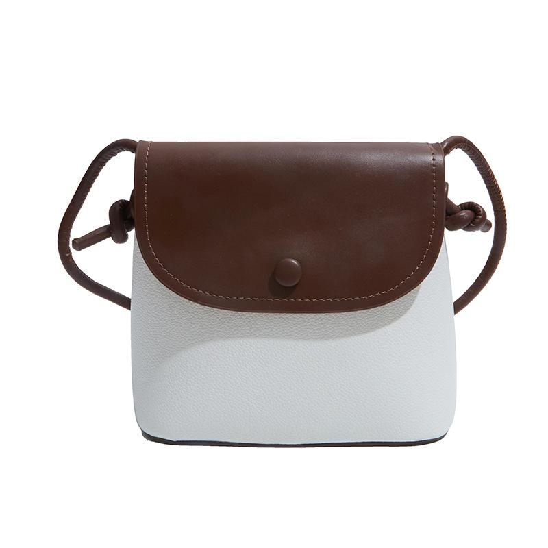 Women Retro One Shoulder Crossbody Bag Casual Versatile Commute Small Square Phone Bag
