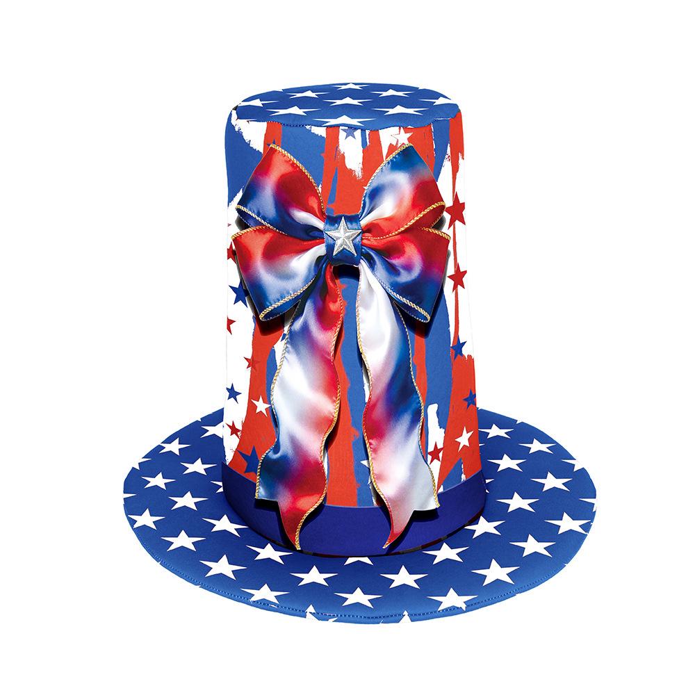2026 Independence Day Festival Celebration Hat with 3D Printing S (53-55cm)