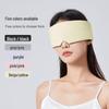 Warm & Cool Dual Sensation Eye Mask for Sleep: Light-Blocking, Full Coverage, Perfect for Office, Travel, and Naps