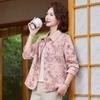 YUZHAOLIN Mid-Aged Women's Fashion Spring/Autumn Thin Coat