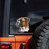 Adesivo per Auto Amante Cane Boxer Tedesco Decalcomania in Vinile Impermeabile Finestrino Posteriore Moto Camper Paraurti Camion Decorazione Laptop Y18