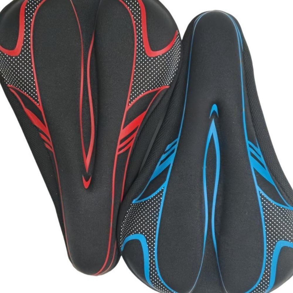 Bicycle Seat Cover Cushion Ventilated and Breathable Non-slip Wear-resistant Silicone Foam Bicycle Seat Cover