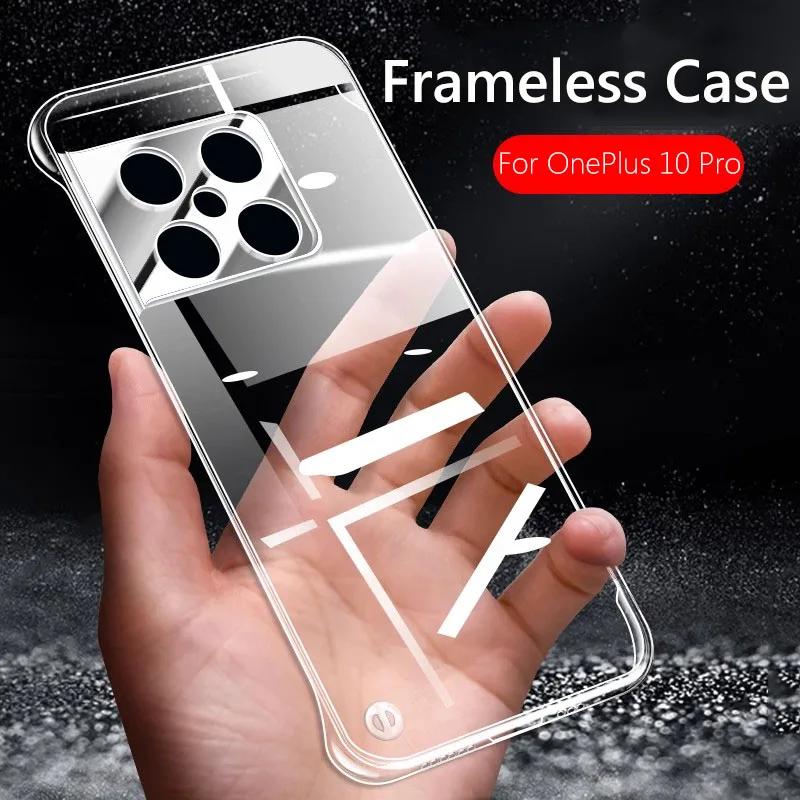 For OnePlus 10 Pro Frameless Slim Clear Hard Back Cover Case For OnePlus 10 Pro OnePlus10Pro Coque Phone Cases For OnePlus 10 Pro