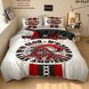 Custom Afc Ajax Bedding Quilt Set Quilt Cover Pillowcase Home Decoration Birthday Gift (1 * duvet cover + 2 * pillowcase, without core)