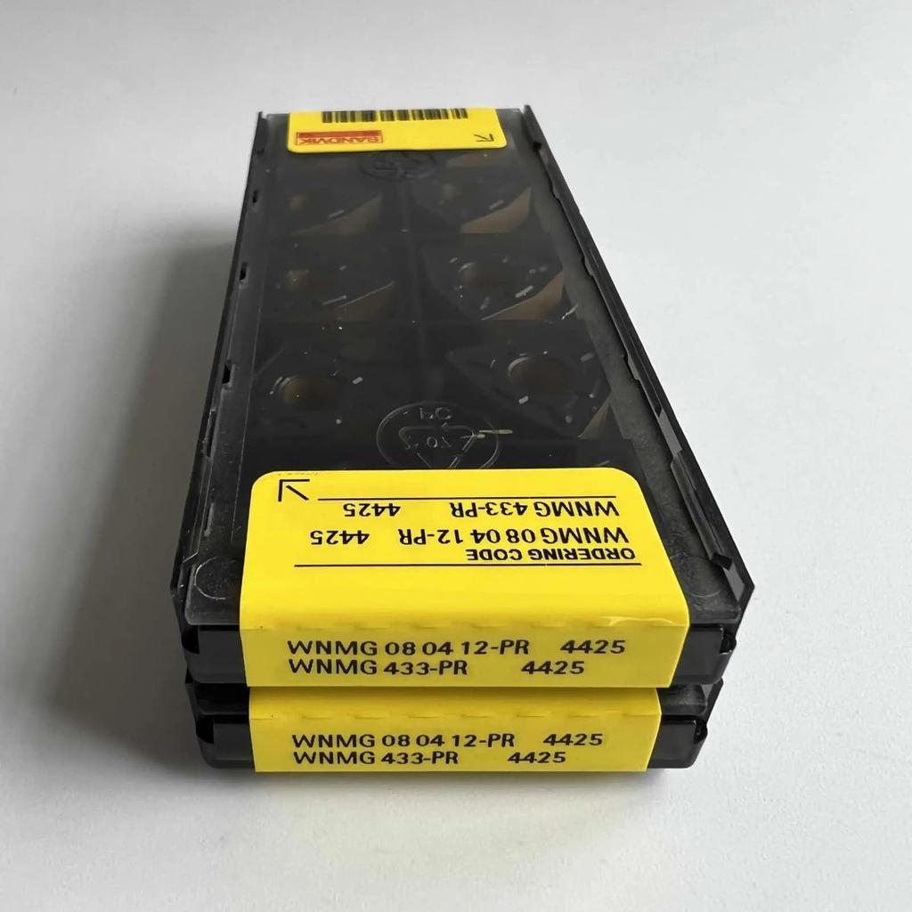 Original Sandvik / WNMG080412-PR 4425 / CNC Lathe Carbide Blade 10 PCS