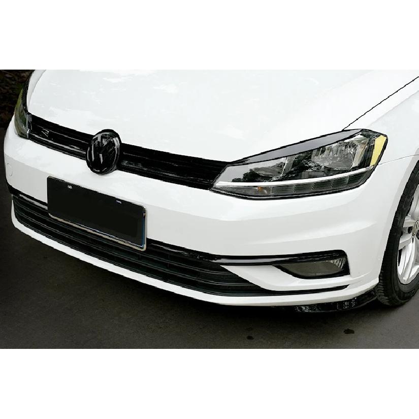Car Front Bumper Splitter Lip Spoiler Diffuser Guard Body Molding Kit for VW Golf 7.5 MK7.5 Accessories 2017 2018 2019