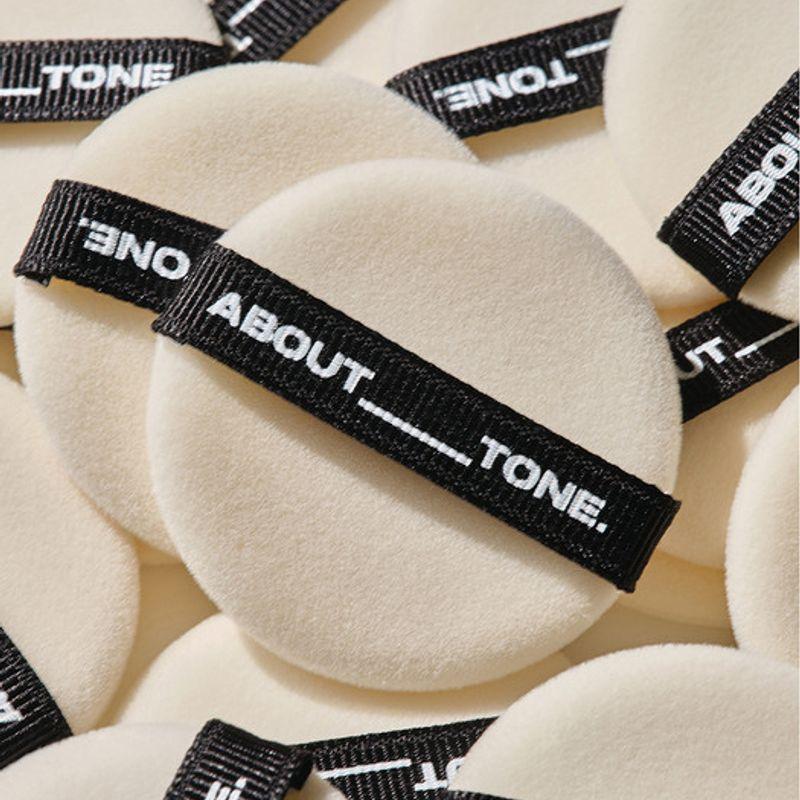 ABOUT TONE Powder Pact Puff 5p (Black) AT.Pact Puff 5P (Black)