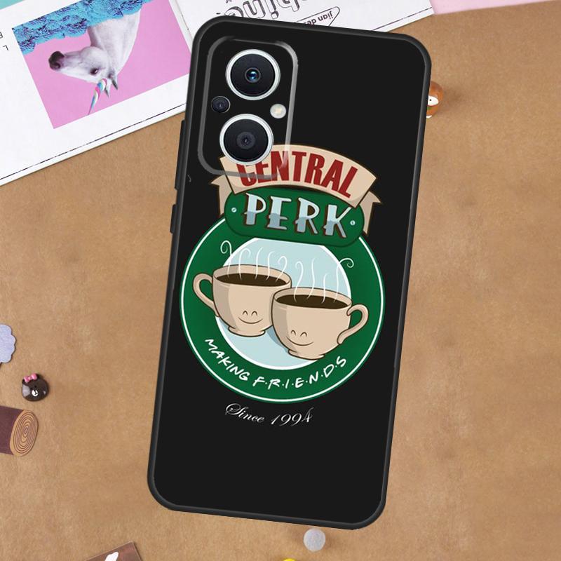 Central Perk Friends For OPPO Reno 7 8 Lite 10 11 12 13 14 Pro 8T 11F 12F 13F 14F OPPO Find X8 X5 X6 X9 Pro Case