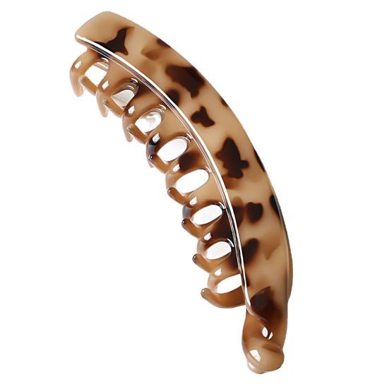 

Держатель для хвоста с перекрестными зубами, противоскользящая, легкая, портативная, контрастного цвета, с фиксацией волос, с гладкими краями, завитая заколка для хвоста